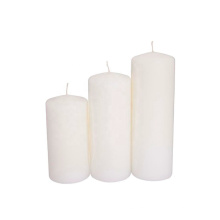 White Pillar Candle for festival